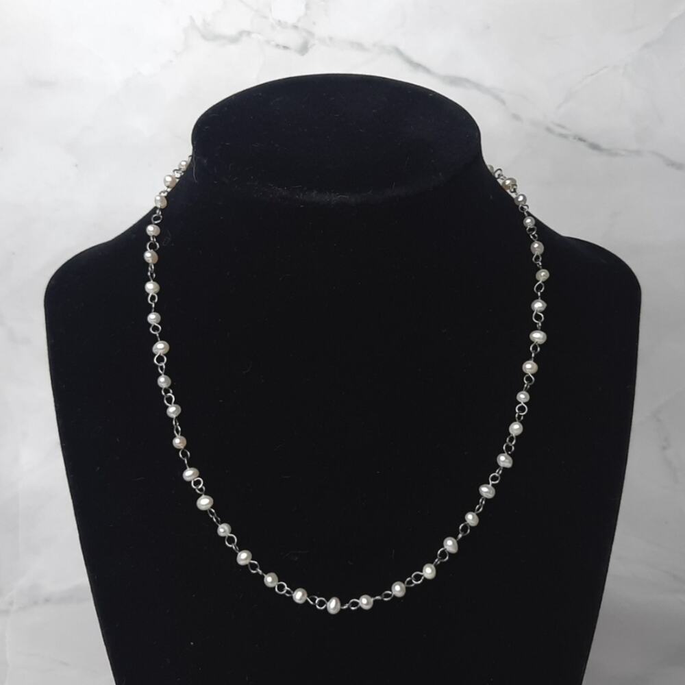 American Eagle Cultured Fresh Water Pearl Necklace